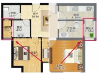 廚房與衛(wèi)生間有個(gè)夾角陽臺(tái)，怎么處理比較好？
